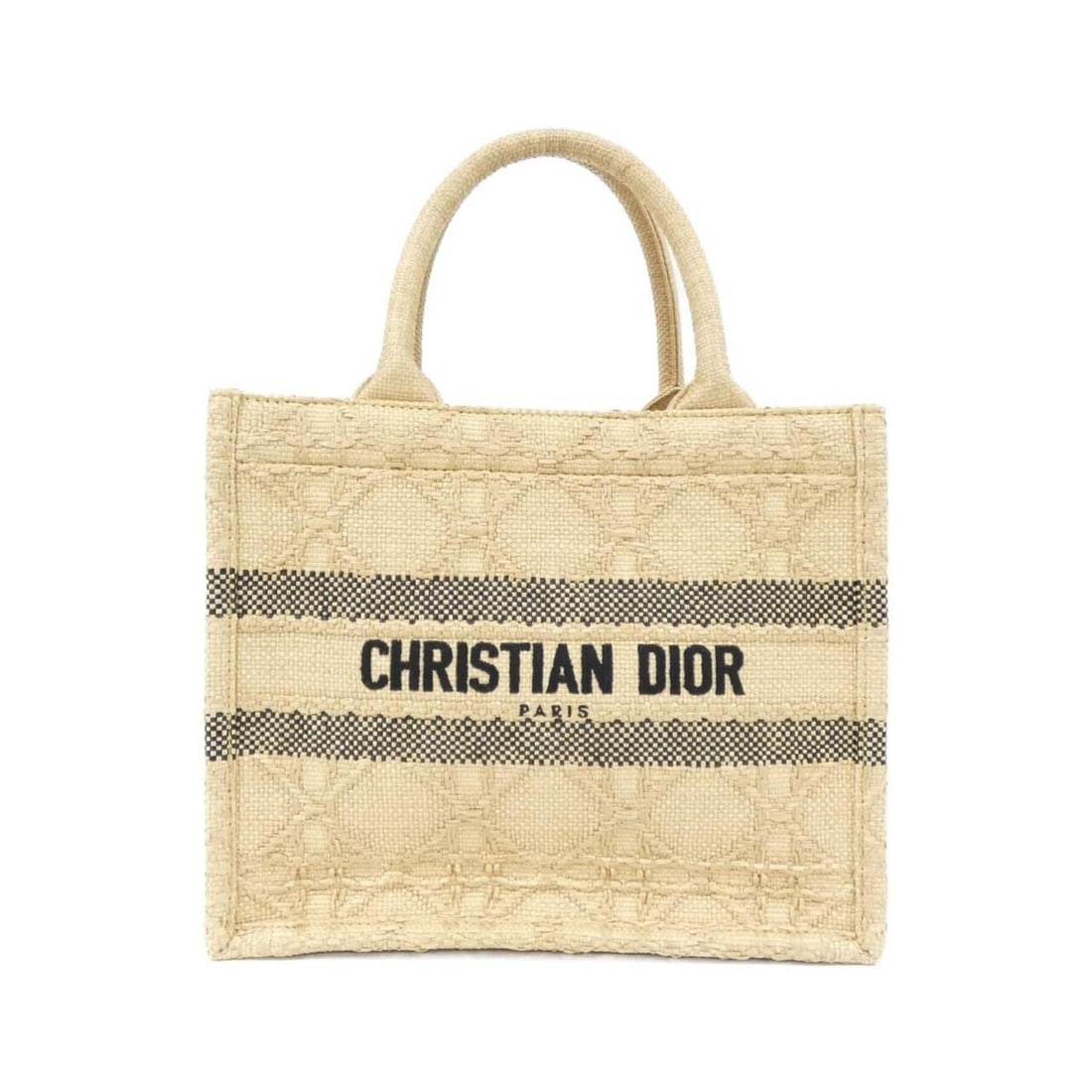Christian Dior Book Tote Small M1265ZSQD Handbag: --- Catalog ---Category: SizeSize (HxWxD): 22cm x 26cm x 14.5cm / 8.66'' x 10.23'' x 5.7''Category: DesignType: HandbagColor: BeigeGender: WomenMaterial: Raffia Category: GeneralMPN: M1265ZSQDBrand: