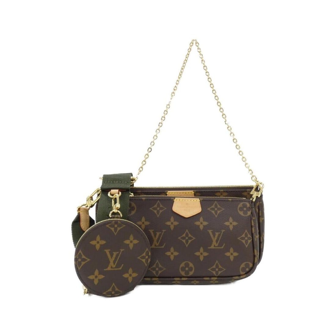 Louis Vuitton Monogram Multi Pochette Accessoires M44813 Shoulder Bag: --- Catalog ---Category: SizeSize (HxWxD): 14cm x 24cm x 4cm / 5.51'' x 9.44'' x 1.57''Category: DesignType: Pochette, Shoulder bagColor: BrownGender: WomenMaterial: Coated canvas Category: