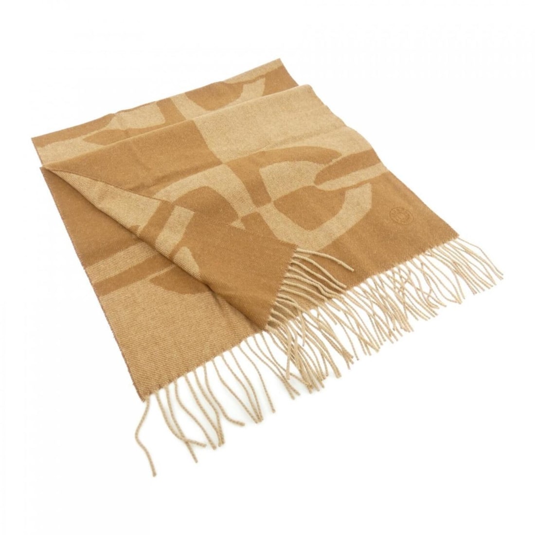 Hermes Chaine d'Ancre Optique H394074T Scarf: --- Catalog ---Category: SizeSize (LxW): 1.59m x 42.5cm / 62.59'' x 16.73''Category: DesignType: StoleColor: BrownGender: MenMaterial: Cashmere Category: GeneralMPN: H394074TBrand: Hermes--- Item List