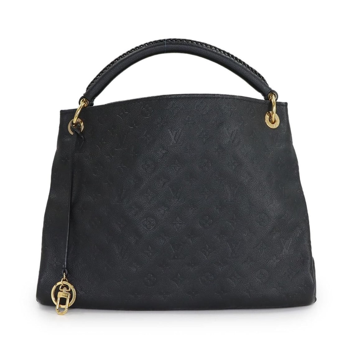 Louis Vuitton LOUIS VUITTON Monogram Empreinte Artsy MM Shoulder Handbag Leather Noir M41066: --- Catalog ---Category: SizeSize (HxWxD): 34cm x 40cm x 18cm / 13.38'' x 15.74'' x 7.08''Category: DesignType: Handbag, Shoulder bagColor: NoirGender: WomenMaterial: Monogram Empreinte Category: Gene