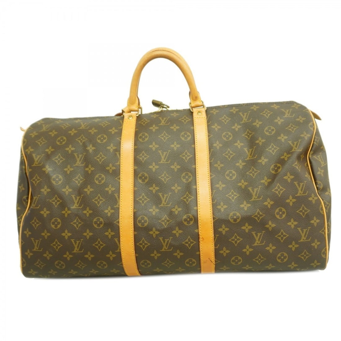 Louis Vuitton Bags - Boston Monogram Keepall 55 M41424 Brown Men's & Women's: --- Catalog ---Category: SizeSize (HxWxD): 30cm x 57cm x 25.5cm / 11.81'' x 22.44'' x 10.03''Category: DesignType: Boston bagColor: BrownGender: Men,WomenCategory: GeneralMPN: M41424Brand: Louis Vuitt