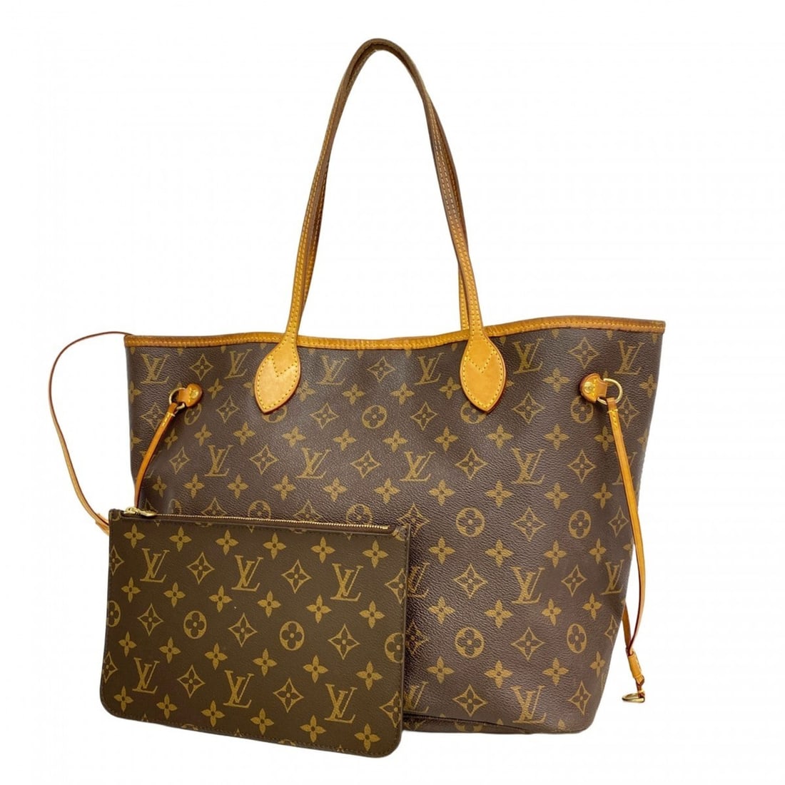 Louis Vuitton Monogram Neverfull MM Tote Bag M40996 Fuchsia (Women's) (1 of 13)