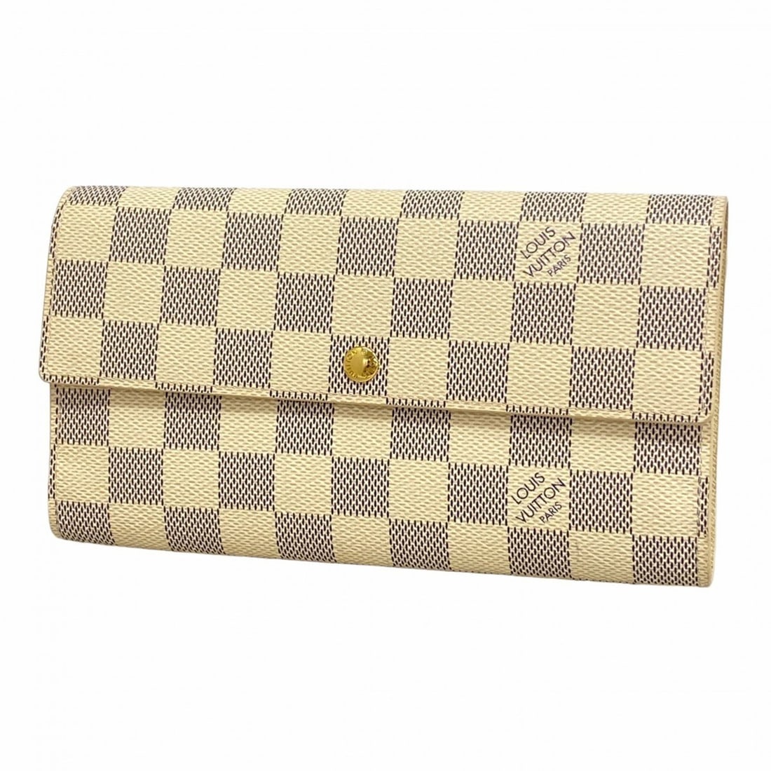 Louis Vuitton Damier Azur Portefeuille Sarah Long Wallet N61735 White Women's: --- Catalog ---Category: SizeSize (HxWxD): 10.5cm x 18.5cm x 2.5cm / 4.13'' x 7.28'' x 0.98''Category: DesignType: Long wallet (bi-fold)Color: WhiteGender: WomenCategory: GeneralMPN: N61735Brand: Loui