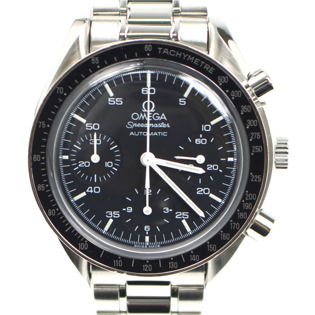 OMEGA Speedmaster Automatic Watch 3510.50 Men's: --- Catalog ---Category: SizeWrist Size: 17.5cm / 6.88''Case Diameter: 38mm / 1.5''Category: DesignType: WristwatchGender: MenMaterial (Band): Stainless steelMaterial (Case): Stainless steelCategory: