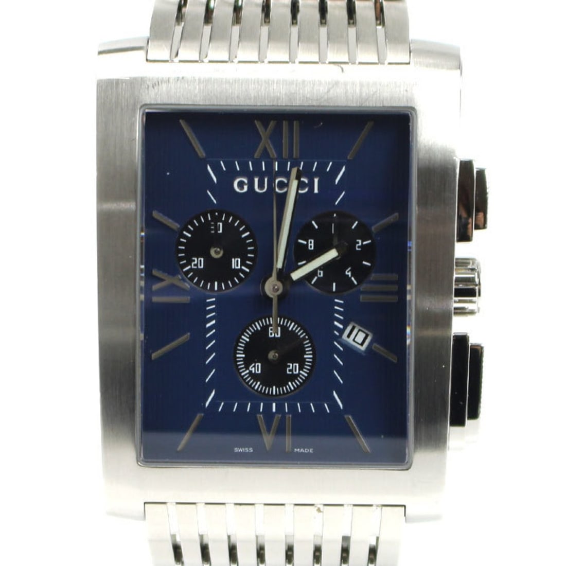 GUCCI G-Metro Chronograph Watch, Battery Operated, YA086318 8600M, Men's (1 of 14)