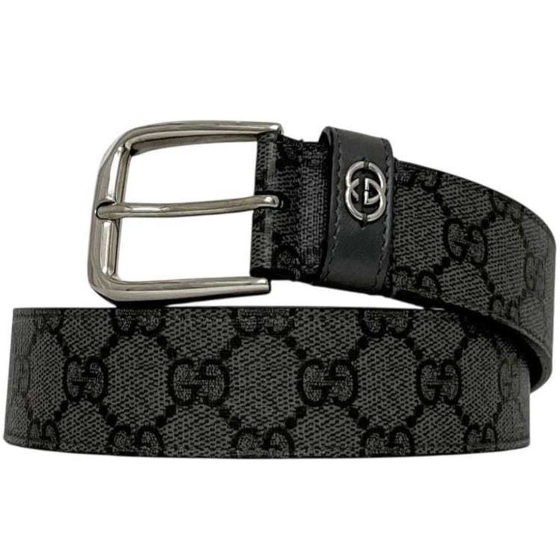 Gucci belt f-25199 gray GG Supreme interlocking 673921 waist 98cm coated canvas FABY3 85?34 525040: --- Catalog ---Category: SizeLength: 88.5cm - 98.5cm / 34.84'' - 38.77''Category: DesignType: Standard beltColor: GrayGender: Men,WomenMaterial (Strap): Canvas Category: GeneralBrand: GucciCountry of