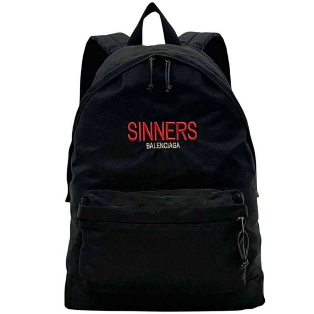Balenciaga Backpack ec-25177 Black 459744 1000 Z 535269 Canvas Leather BALENCIAGA Stitch Embroidery: --- Catalog ---Category: SizeSize (HxWxD): 46.5cm x 33cm x 13.5cm / 18.3'' x 12.99'' x 5.31''Category: DesignType: BackpackColor: BlackGender: Men,WomenMaterial: Canvas , Leather Category: GeneralBran