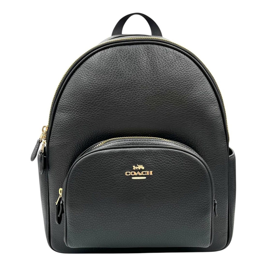 Coach COACH Backpack/Daypack Court Backpack 5666IMBLK Leather Black Women's: --- Catalog ---Category: SizeSize (HxWxD): 31.5cm x 27.5cm x 12cm / 12.4'' x 10.82'' x 4.72''Category: DesignType: BackpackColor: BlackGender: WomenMaterial: Leather Category: GeneralMPN: 5666IMBLKBra