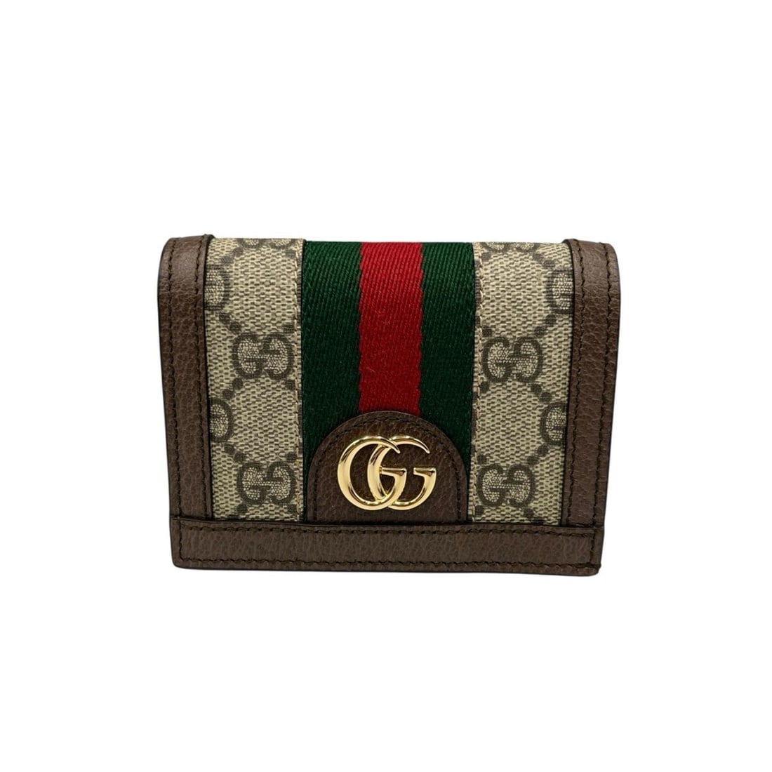 Gucci Ophidia GG Sherry Line Bi-fold Wallet, Supreme Canvas, Women's: --- Catalog ---Category: SizeSize (HxWxD): 8.5cm x 11cm x 2.5cm / 3.34'' x 4.33'' x 0.98''Category: DesignType: Wallet (bi-fold)Color: Beige, BrownGender: WomenMaterial: GG Supreme Category: GeneralBr
