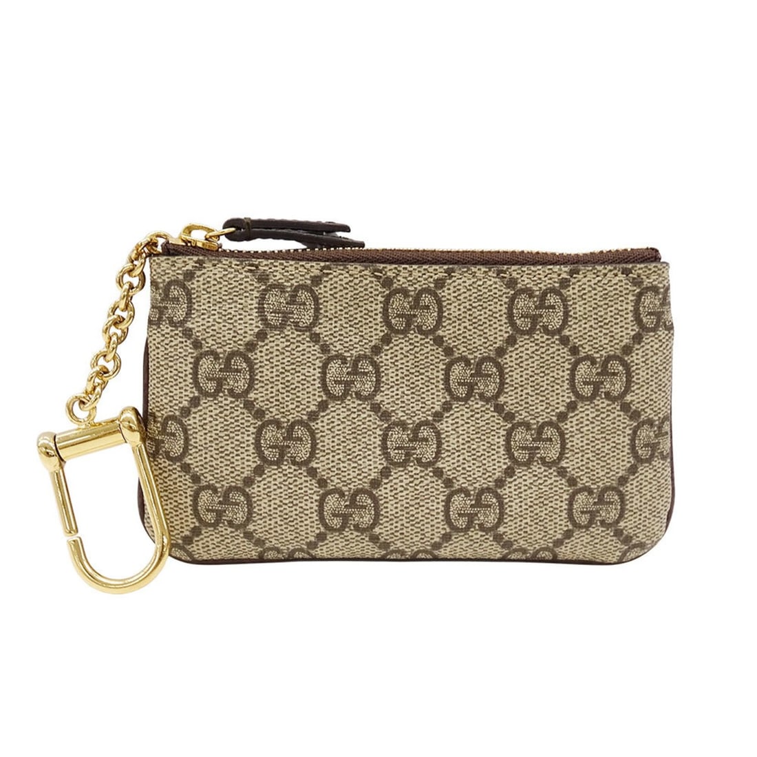 Gucci Ophidia GG Supreme Canvas Wallet for Women and Men, Brown, 772321, with Keyring, Coin Purse,: --- Catalog ---Category: SizeSize (HxWxD): 7.5cm x 13cm x 1cm / 2.95'' x 5.11'' x 0.39''Category: DesignType: Coin purse/coin caseColor: BrownGender: Men,WomenMaterial: GG Supreme Category: GeneralMPN