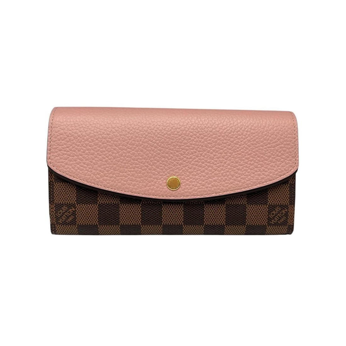 Louis Vuitton LOUIS VUITTON Long Wallet Portefeuille Normandie N61262 Damier Canvas Ebene/Magnolia: --- Catalog ---Category: SizeSize (HxWxD): 10cm x 19cm / 3.93'' x 7.48''Category: DesignType: Long wallet (bi-fold)Color: Ebene, MagnoliaGender: WomenMaterial: Damier Canvas Category: GeneralBrand: Lo