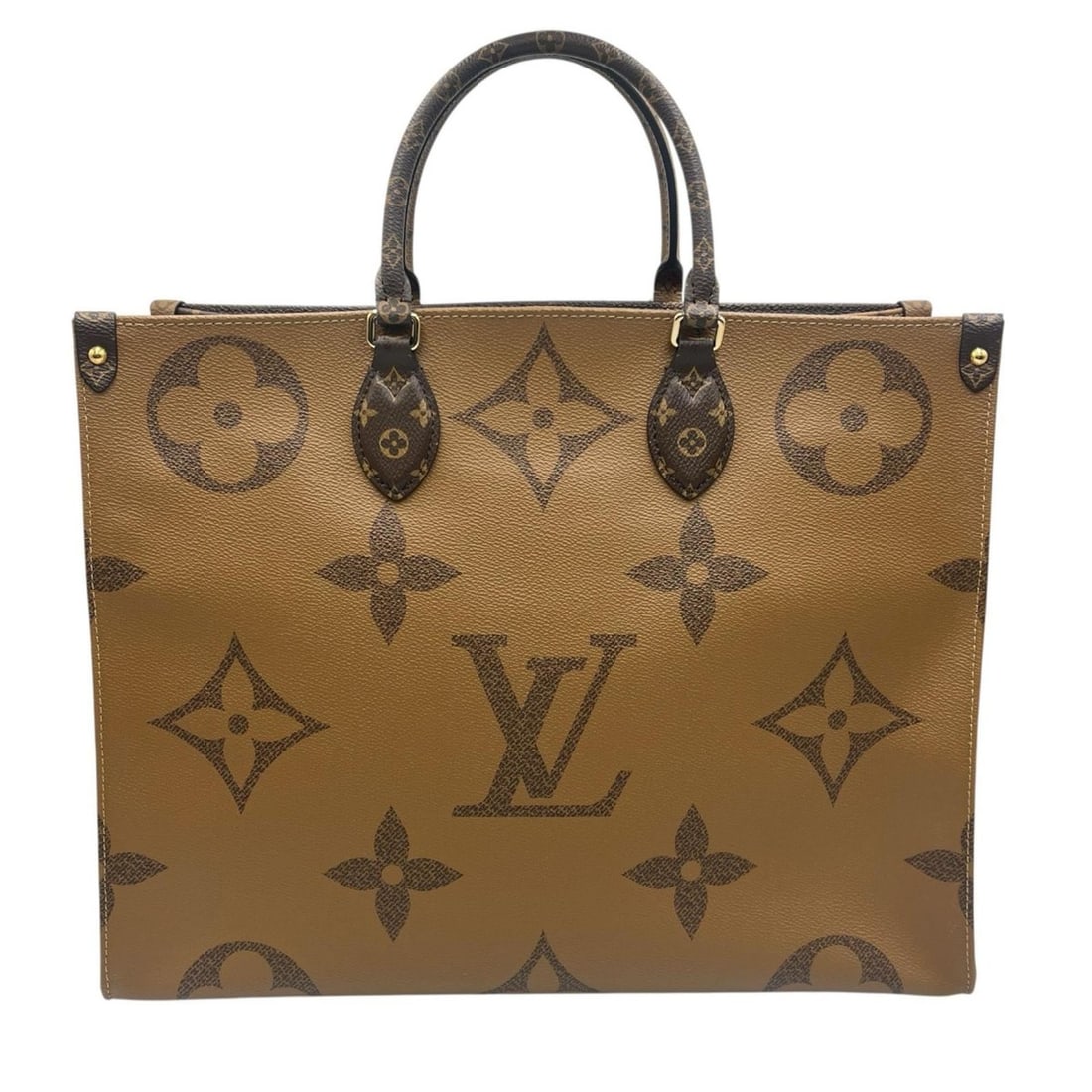 Louis Vuitton LOUIS VUITTON OnTheGo GM Tote Bag Shoulder M44576 Coated Canvas/Monogram Giant Women's: --- Catalog ---Category: SizeSize (HxWxD): 31cm x 40.5cm x 17cm / 12.2'' x 15.94'' x 6.69''Category: DesignType: Shoulder bag, Tote bagGender: WomenMaterial: Coated canvas Category: GeneralMPN: M44576