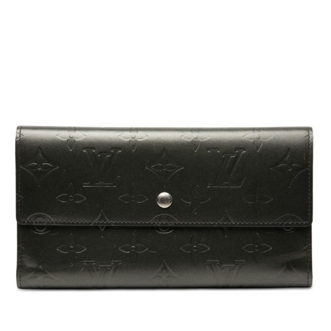 Louis Vuitton Monogram Matte Portefeuille Tresor International Long Wallet M65102 Black Women's: --- Catalog ---Category: SizeSize (HxWxD): 10.5cm x 19cm x 2cm / 4.13'' x 7.48'' x 0.78''Category: DesignType: Long wallet (bi-fold)Color: BlackGender: WomenMaterial: PVC Category: GeneralMPN: M65102B