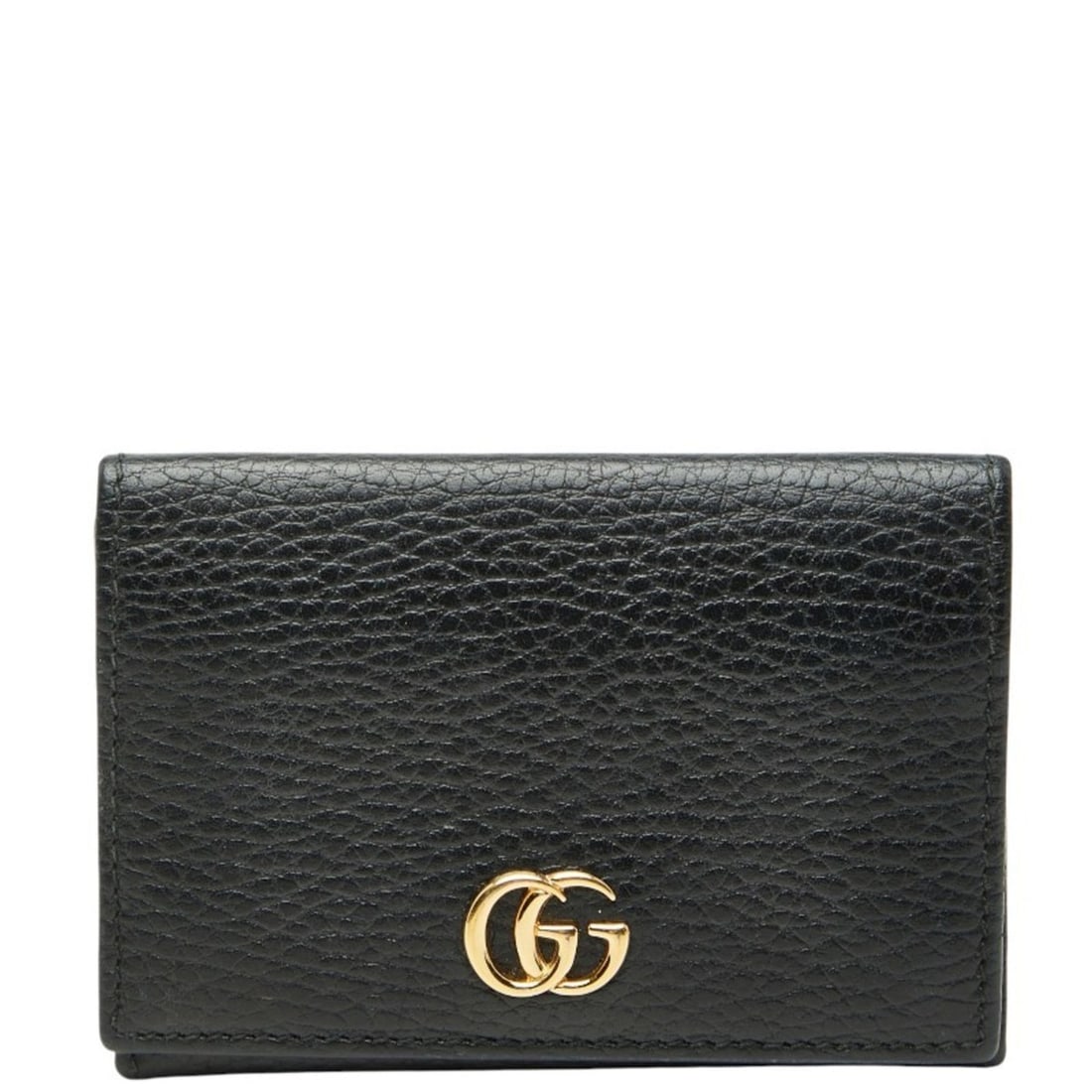 Gucci GG Marmont Business Card Holder/Card Case/Pass Case 474748 Black Leather Men's GUCCI: --- Catalog ---Category: DesignType: Card caseColor: BlackGender: MenMaterial: Leather Category: GeneralMPN: 474748Brand: GucciCategory: Physical PropertiesSize (HxWxD): 8cm x 11cm x 1cm / 3.14'' x 4.