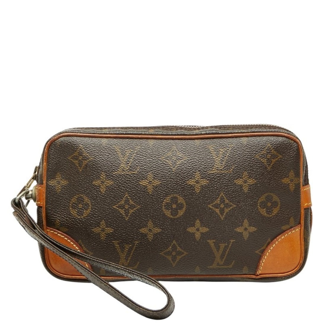 Louis Vuitton Monogram Marly Dragonne PM Second Bag Clutch M51827 Brown Leather Women's LOUIS: --- Catalog ---Category: SizeSize (HxWxD): 13cm x 22cm x 4cm / 5.11'' x 8.66'' x 1.57''Category: DesignType: Clutch bagColor: BrownGender: WomenMaterial: PVC , Leather Category: GeneralMPN: M51827Bran