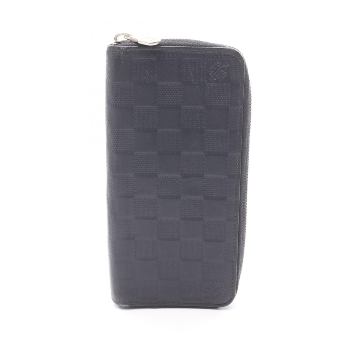 Louis Vuitton Zippy Wallet Vertical Round Long Wallet, Leather, Damier Infini, Men's, Navy, N63549: --- Catalog ---Category: SizeSize (HxWxD): 10cm x 20cm x 2cm / 3.93'' x 7.87'' x 0.78''Category: DesignType: Long wallet (bi-fold)Color: Cosmos, Infini, NavyGender: MenMaterial: Damier Infini Category