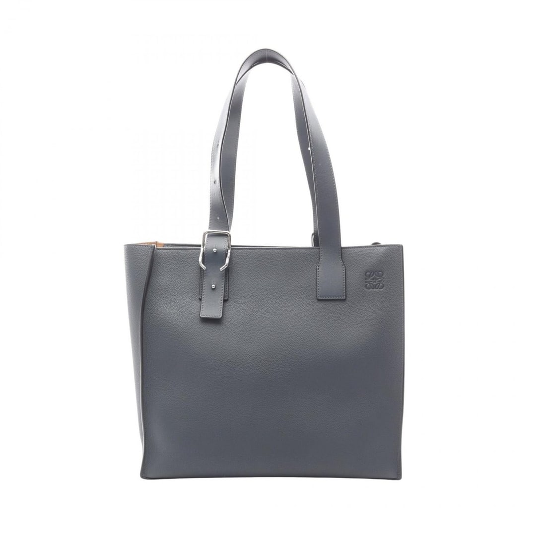 Loewe BUCKLE ZIP TOTE Buckle Zip Tote Bag Handbag Leather Men's Blue: --- Catalog ---Category: SizeSize (HxWxD): 33cm x 36cm x 13cm / 12.99'' x 14.17'' x 5.11''Category: DesignType: Tote bagColor: BlueGender: Men,WomenMaterial: Leather Category: GeneralBrand: Loewe--- I