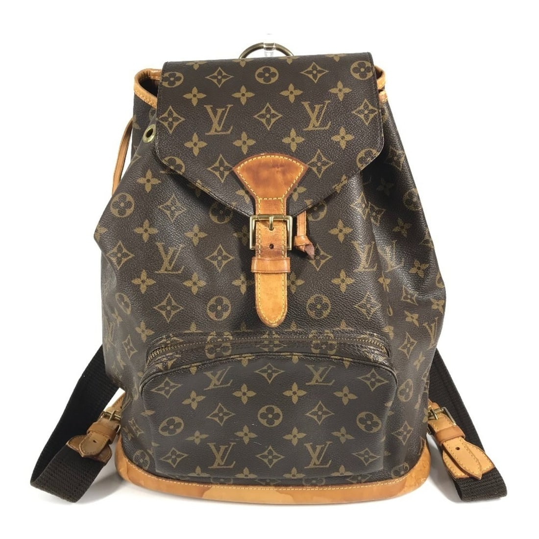 LOUIS VUITTON M51135 Monogram Montsouris GM Backpack, Bag, Rucksack, Women's, Brown: --- Catalog ---Category: SizeSize (HxWxD): 36cm x 30cm x 12.5cm / 14.17'' x 11.81'' x 4.92''Category: DesignType: BackpackColor: BrownGender: WomenCategory: GeneralBrand: Louis VuittonCountry of Origi