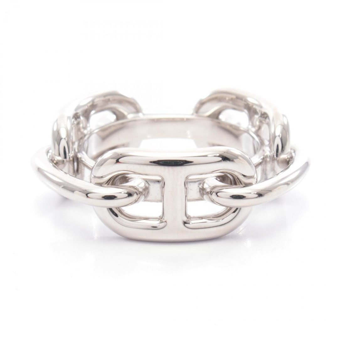 Hermes Chaine d'Ancre Scarf Muffler Ring Accessory Metal Women's Silver: --- Catalog ---Category: DesignType: Scarf ringColor: SilverGender: WomenMaterial: Metal Category: GeneralBrand: HermesCategory: Physical PropertiesSize (HxWxD): 1cm x 3.2cm / 0.39'' x 1.25''--- Item