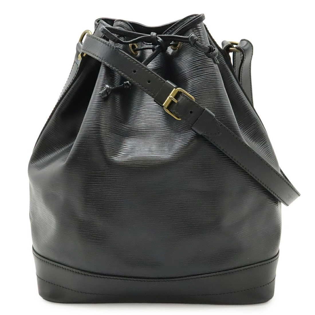 LOUIS VUITTON Louis Vuitton Epi Noe Shoulder Bag Noir Black M59002 (1 of 10)