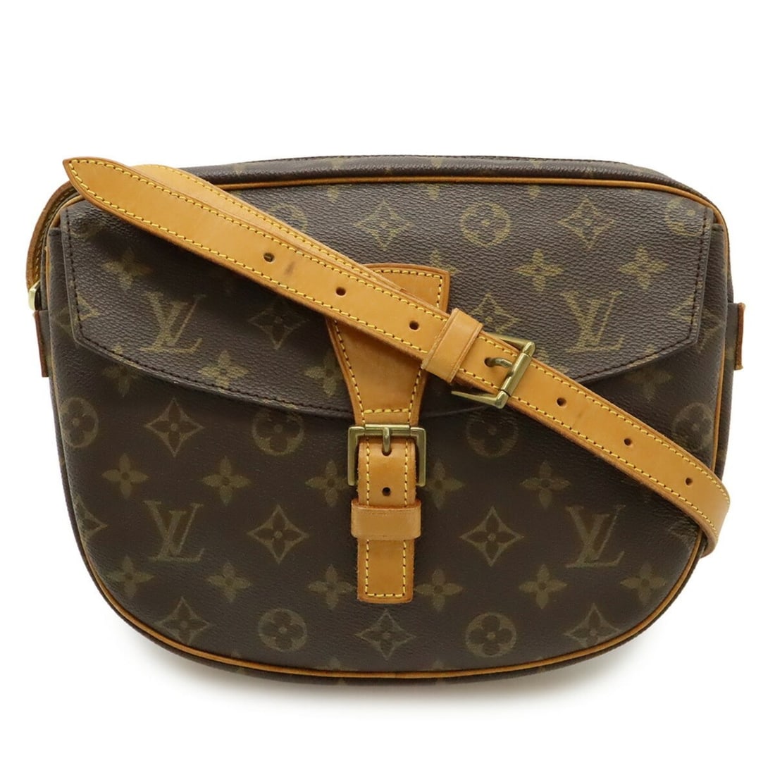 LOUIS VUITTON Louis Vuitton Monogram Jeune Fille Shoulder Bag Pochette M51225: --- Catalog ---Category: SizeSize (HxWxD): 20cm x 27cm x 5.5cm / 7.87'' x 10.62'' x 2.16''Category: DesignType: Pochette, Shoulder bagColor: Brown, Galle, MonogramGender: WomenMaterial: Monogram