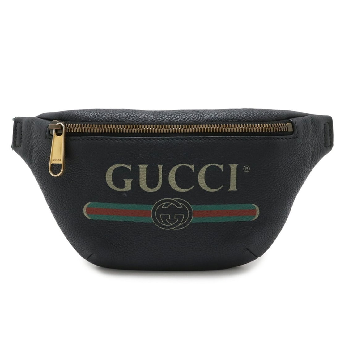 GUCCI Gucci Print Small Belt Bag Sherry Line Waist Pouch Hip Body Leather Black 527792: --- Catalog ---Category: SizeSize (HxWxD): 12cm x 26cm / 4.72'' x 10.23''Category: DesignType: Sling bagColor: BlackGender: WomenMaterial: Leather Category: GeneralMPN: 527792Brand: Gucci--- Item