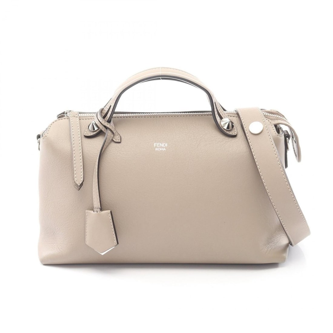 Fendi BY THE WAY MEDIUM Handbag, Leather, Women's, Beige: --- Catalog ---Category: SizeSize (HxWxD): 18cm x 28cm x 12cm / 7.08'' x 11.02'' x 4.72''Category: DesignType: HandbagColor: BeigeGender: WomenMaterial: Leather Category: GeneralBrand: Fendi--- Item L