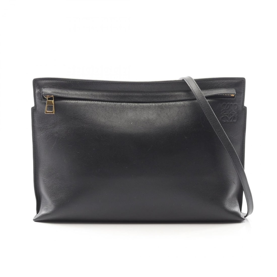 Loewe T Pouch Shoulder Bag Handbag Leather Women's Black: --- Catalog ---Category: SizeSize (HxWxD): 20cm x 29cm x 4.5cm / 7.87'' x 11.41'' x 1.77''Category: DesignType: Handbag, Pouch, Shoulder bagColor: BlackGender: WomenMaterial: Leather Category: General