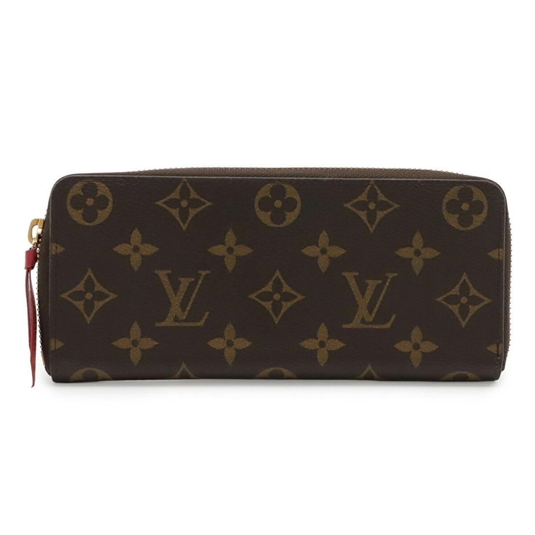 LOUIS VUITTON Louis Vuitton Monogram Portefeuille Clemence Round Long Wallet Hot Pink M42119: --- Catalog ---Category: SizeSize (HxWxD): 9cm x 19.5cm / 3.54'' x 7.67''Category: DesignType: Long wallet (bi-fold)Color: Hot pink, MonogramGender: Women,MenMaterial: Monogram Category: GeneralMPN: