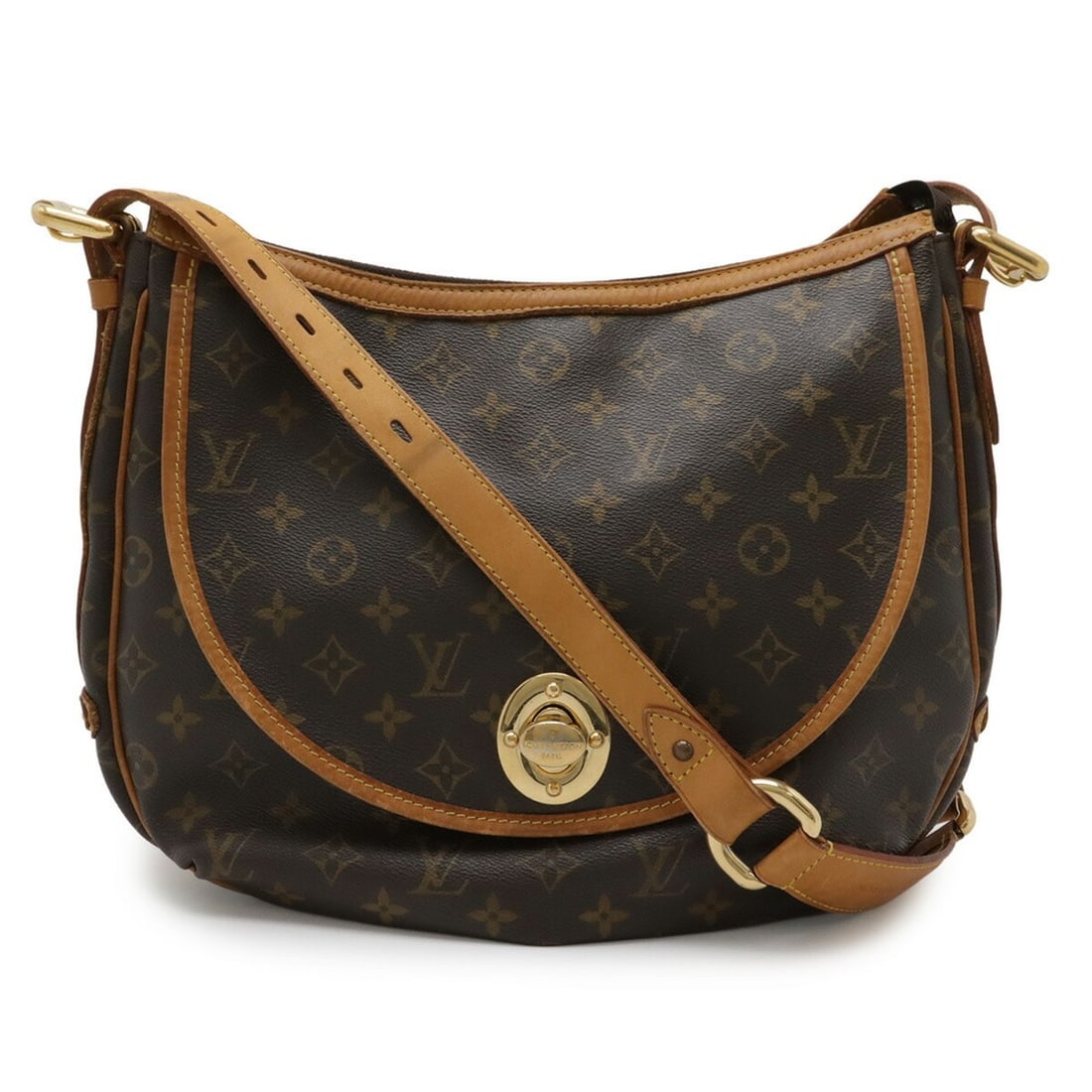 LOUIS VUITTON Louis Vuitton Monogram Tulum GM Shoulder Bag M40075: --- Catalog ---Category: SizeSize (HxWxD): 29.5cm x 9cm / 11.61'' x 3.54''Category: DesignType: Shoulder bagColor: Brown, Monogram, WhiteGender: WomenMaterial: Monogram Category: GeneralMPN: M40075Bra