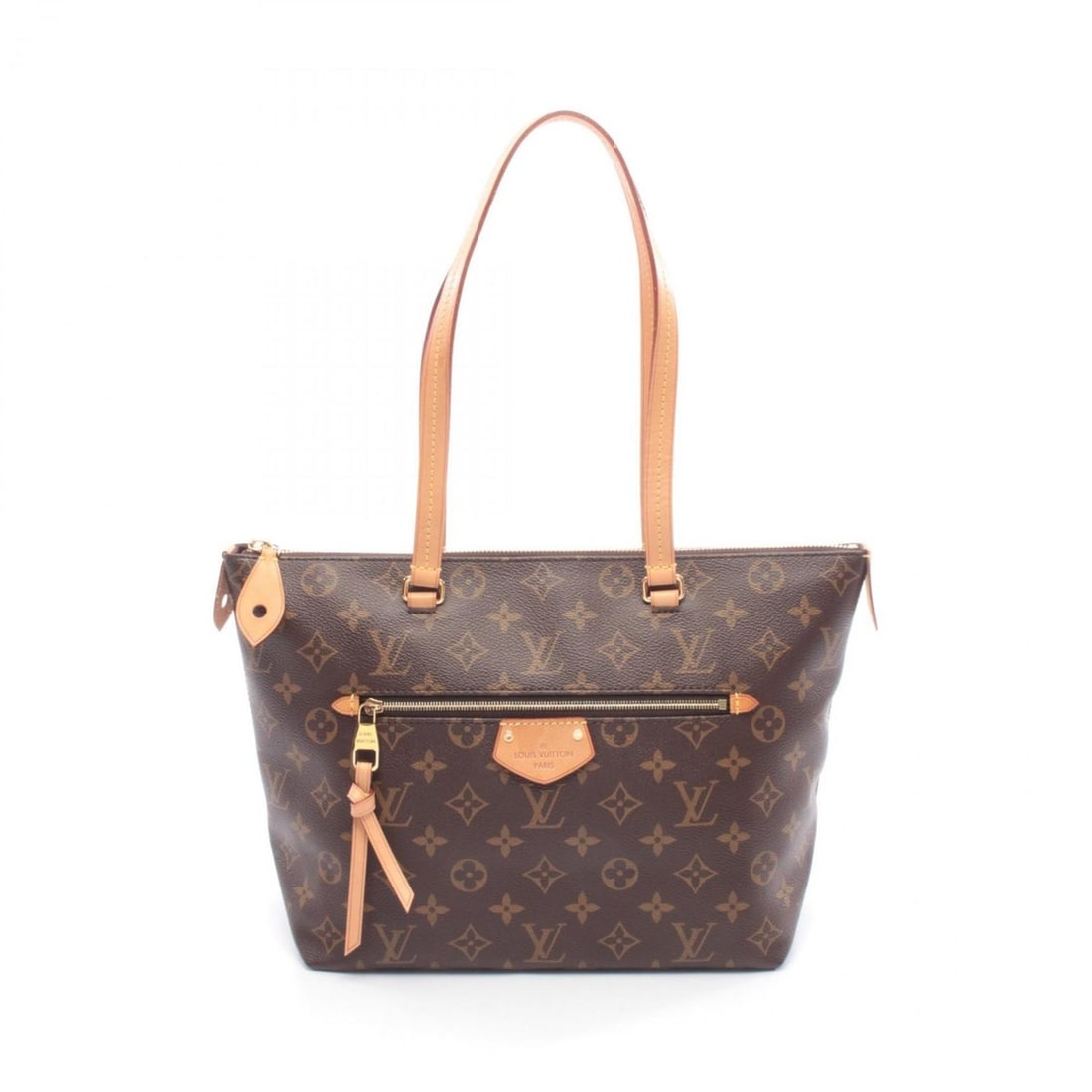 Louis Vuitton Iena PM Tote Bag/Handbag, Coated Canvas and Leather, Monogram Pattern, Women's, Brown,: --- Catalog ---Category: SizeSize (HxWxD): 23cm x 26cm x 14cm / 9.05'' x 10.23'' x 5.51''Category: DesignType: Handbag, Tote bagColor: Brown, MonogramGender: WomenMaterial: Coated canvas , Leather