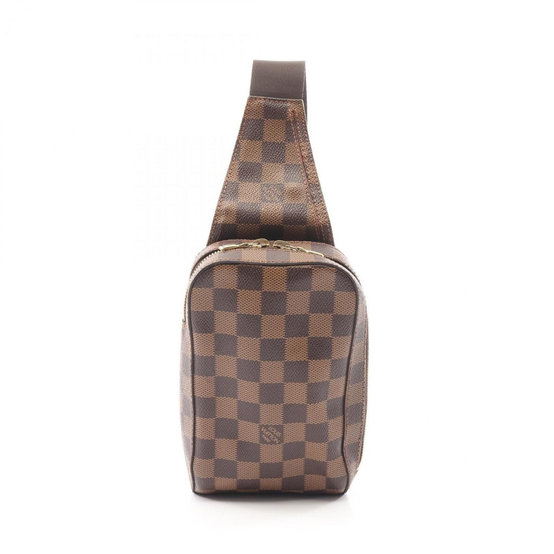 Louis Vuitton Geronimos Waist Bag/Body Bag/Handbag, Coated Canvas, Damier Pattern, Men's/Women's,: --- Catalog ---Category: SizeSize (HxWxD): 19cm x 11.5cm x 5cm / 7.48'' x 4.52'' x 1.96''Category: DesignType: Fanny pack, Sling bagColor: Brown, Damier CanvasGender: Men,WomenMaterial: Coated canvas