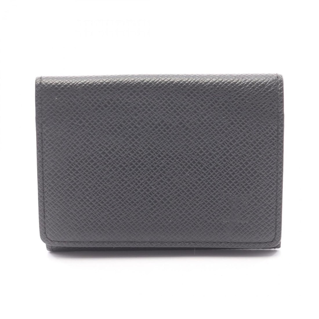 Louis Vuitton Enveloppe Carte de Visite Business Card Holder/Card Case, Leather, Taiga, Men's,: --- Catalog ---Category: DesignType: Card caseColor: BlackGender: MenMaterial: Taiga leather Category: GeneralMPN: M30922Brand: Louis VuittonCategory: Physical PropertiesSize (HxWxD): 8cm x 10.5cm x 1