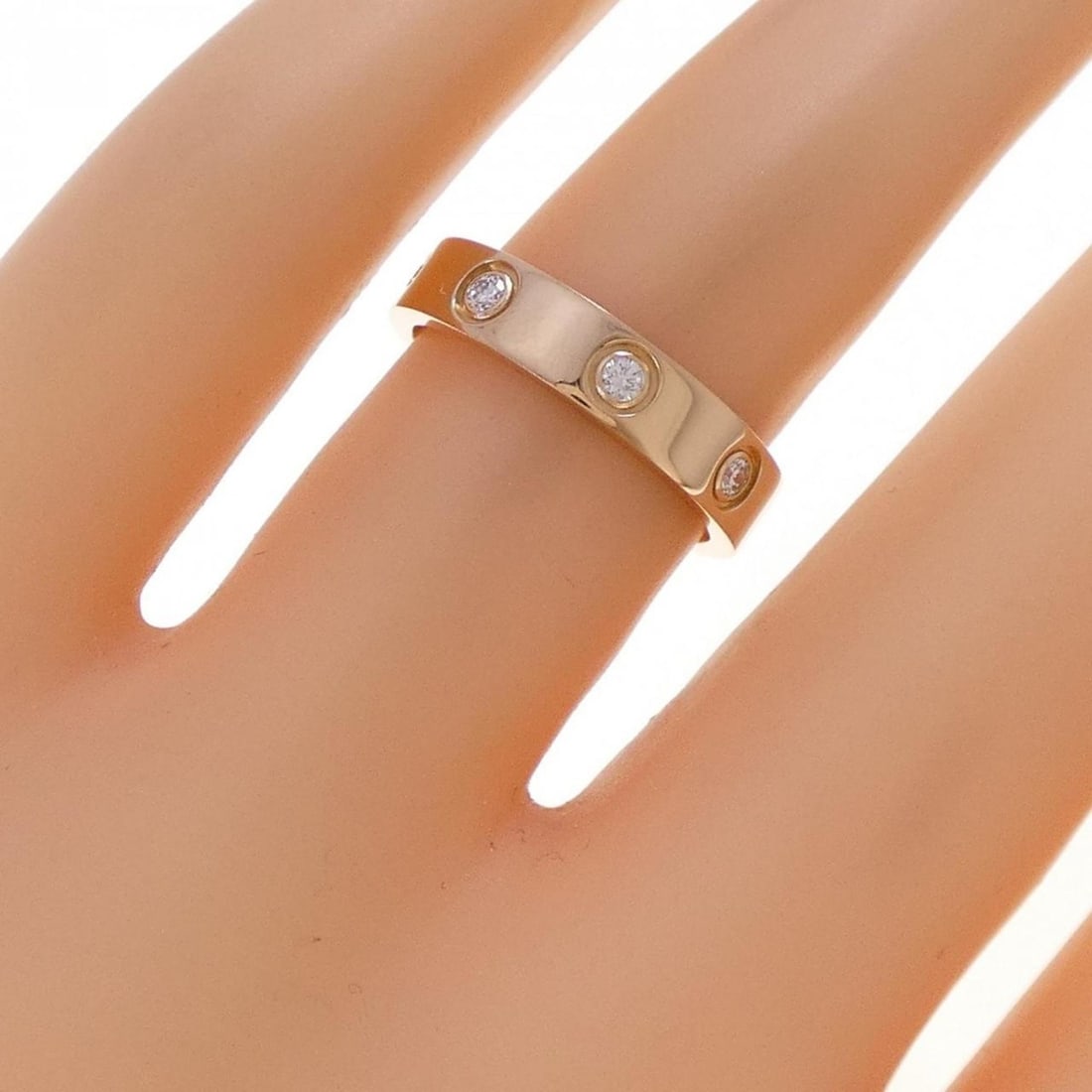 Cartier Mini Love Full Diamond Ring - 5