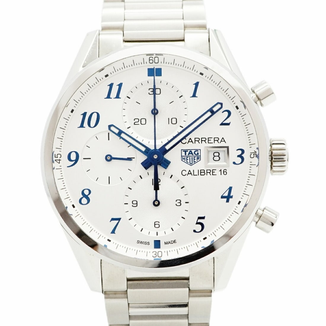 TAG Heuer Carrera CBK2114 Silver Dial Men's Watch: --- Catalog ---Category: SizeWrist Size: 17cm / 6.69''Case Diameter: 41mm / 1.61''Category: DesignType: WristwatchGender: MenColor (Dial): SilverMaterial (Band): Stainless steelCategory: GeneralMPN: