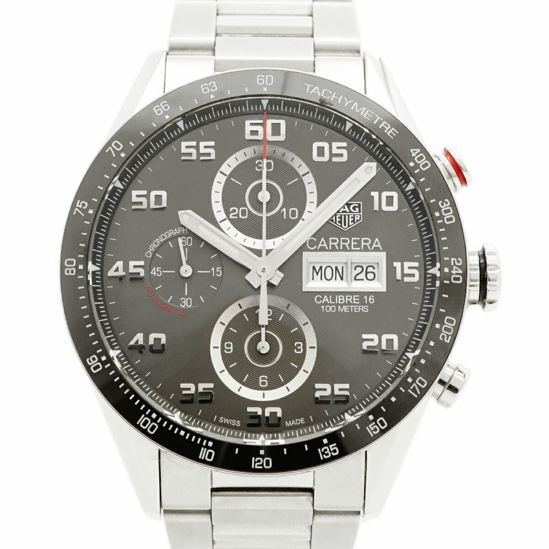 TAG Heuer Carrera CV2A1U Gray Dial Men's Watch (1 of 10)