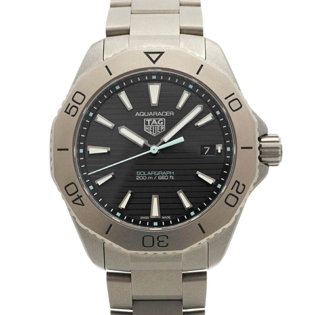 TAG Heuer Aquaracer Professional 200 WBP1180 Black Dial Men's Watch (1 of 17)