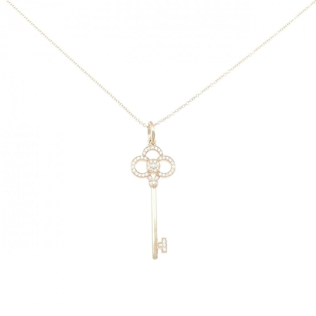 Tiffany Crown Key Necklace 0.11CT (1 of 14)