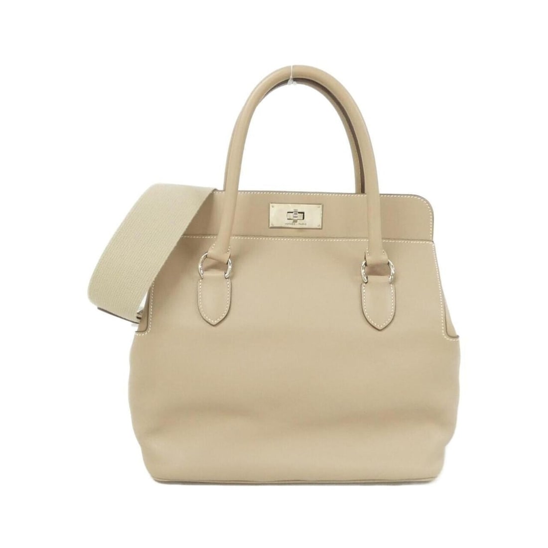 Hermes Toolbox 26cm 062209CK Handbag: --- Catalog ---Category: SizeWeight: 1.04kg / 2.29lb.Size (HxWxD): 24cm x 26cm x 18cm / 9.44'' x 10.23'' x 7.08''Strap Length: 78cm / 30.7''Handle Length: 30cm / 11.81''Category: DesignType: