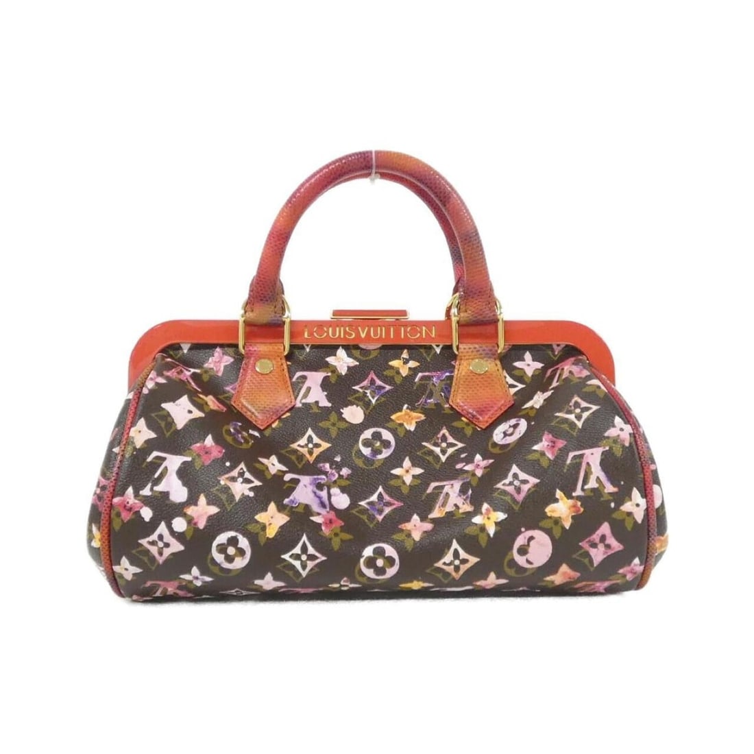 Louis Vuitton Monogram Watercolor Papillon M95730 Handbag: --- Catalog ---Category: SizeWeight: 790g / 1.74lb.Size (HxWxD): 16cm x 31cm x 16cm / 6.29'' x 12.2'' x 6.29''Handle Length: 28cm / 11.02''Category: DesignType: HandbagColor: MarronGender: