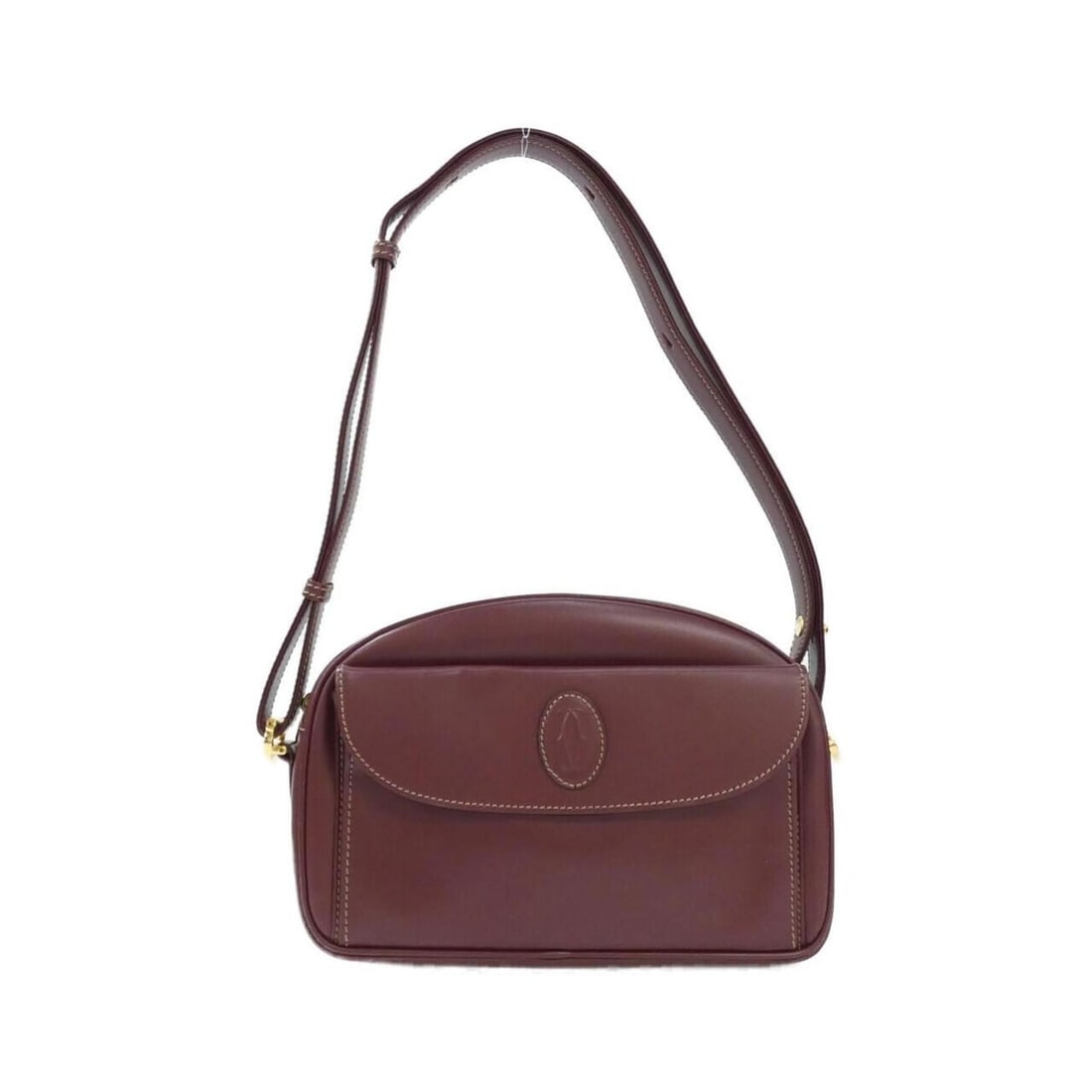 Cartier L1000004 Shoulder Bag: --- Catalog ---Category: SizeWeight: 330g / 11.64oz.Size (HxWxD): 15cm x 23cm x 4.5cm / 5.9'' x 9.05'' x 1.77''Strap Length: 64cm - 110cm / 25.19'' - 43.3''Category: DesignType: Shoulder bagColor: