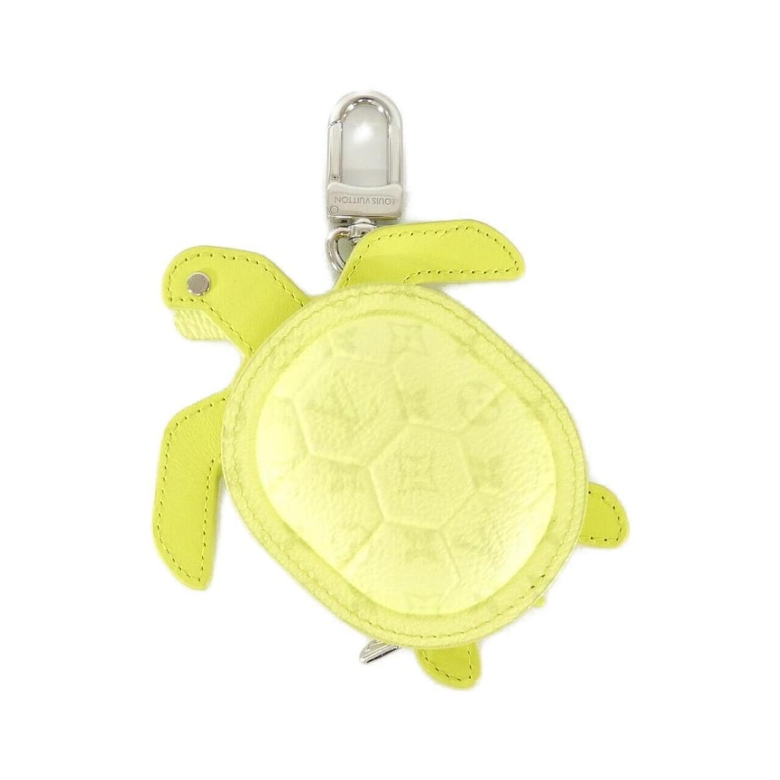 Louis Vuitton Monogram Accessory Bag Charm LV Turtle M02526: --- Catalog ---Category: DesignType: Handbag charmColor: YellowGender: Women,MenMaterial: CanvasCategory: GeneralMPN: M02526Brand: Louis Vuitton--- Item List ---Section: ConditionRanking: Rank A Used