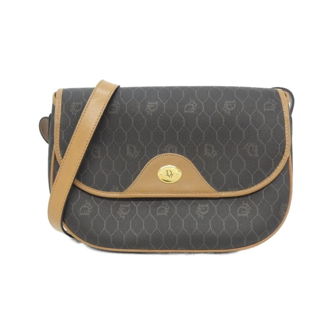 Christian Dior shoulder bag: --- Catalog ---Category: SizeSize (HxWxD): 17cm x 23cm x 6cm / 6.69'' x 9.05'' x 2.36''Category: DesignType: Shoulder bagColor: BrownGender: WomenMaterial: Coated canvas Hardware Color: GoldCategory: