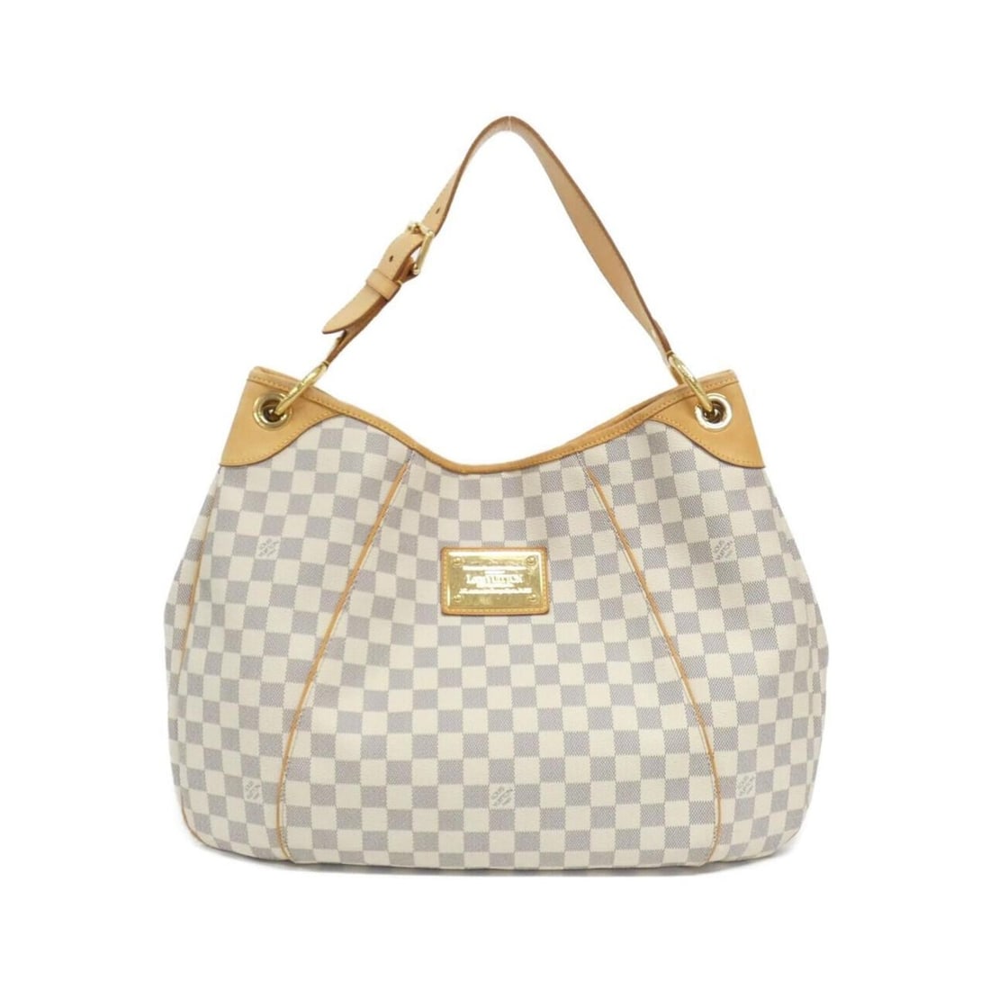 Louis Vuitton Damier Azur Galliera GM N55216 Shoulder Bag: --- Catalog ---Category: SizeSize (HxWxD): 34cm x 50cm x 13cm / 13.38'' x 19.68'' x 5.11''Category: DesignType: Shoulder bagColor: AzurGender: Women,MenMaterial: Coated canvas Hardware Color: