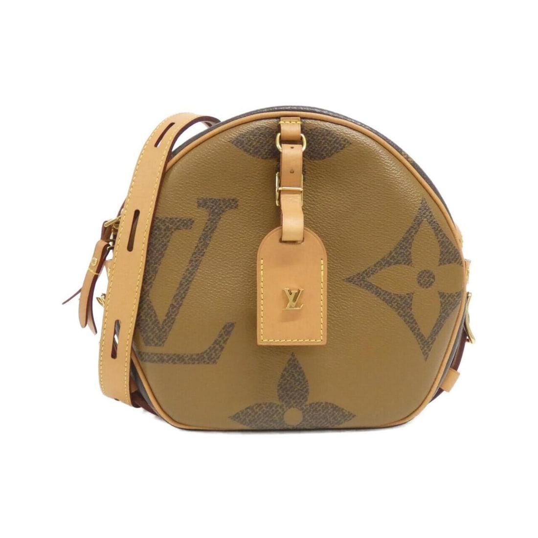 Louis Vuitton Monogram Giant Boite Chapeau Souple M44604 Shoulder Bag: --- Catalog ---Category: SizeSize (HxWxD): 20cm x 22cm x 8cm / 7.87'' x 8.66'' x 3.14''Category: DesignType: Shoulder bagColor: MarronGender: Men,WomenMaterial: Coated canvas Hardware Color: