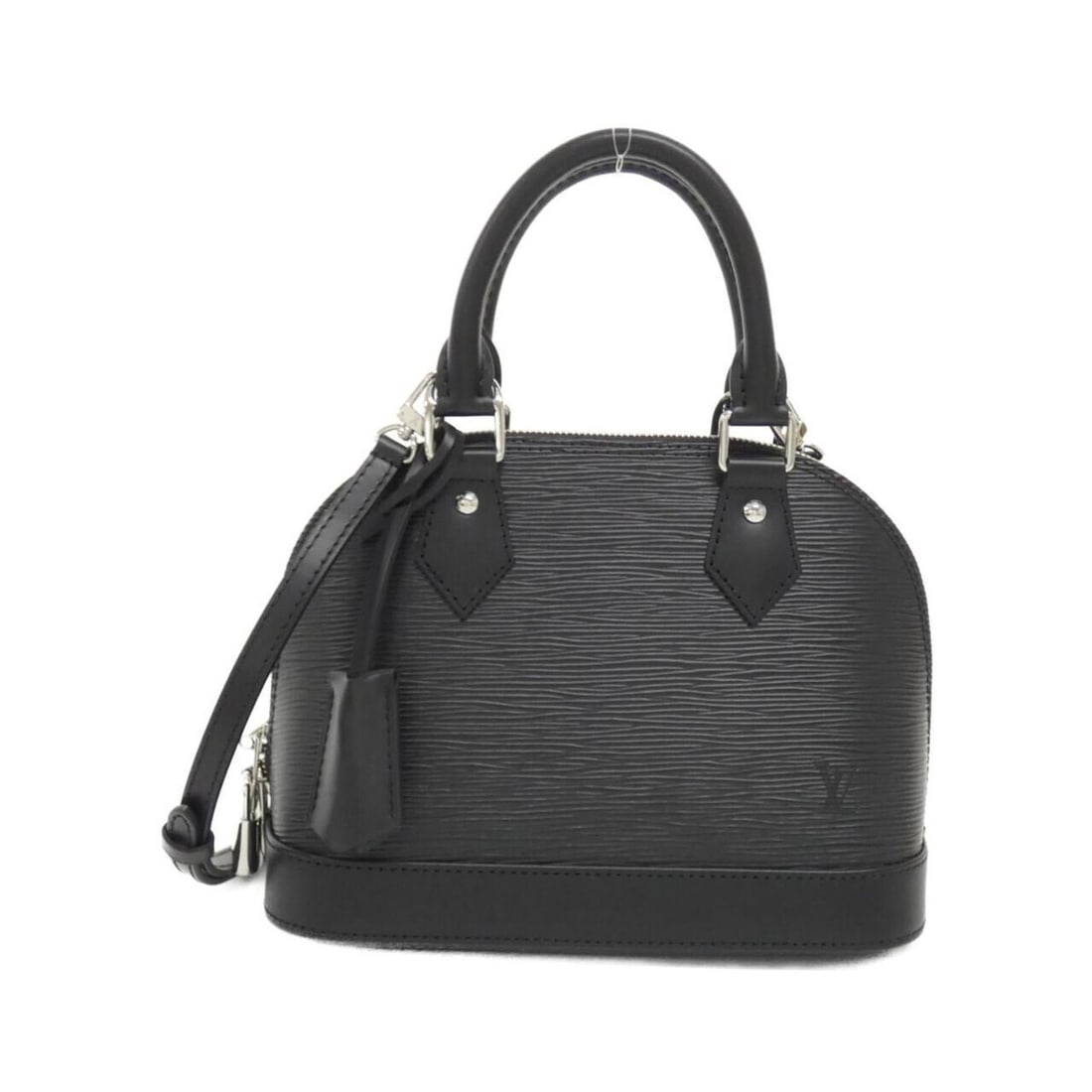 Louis Vuitton Epi Alma BB M24645 Handbag: --- Catalog ---Category: SizeSize (HxWxD): 17cm x 23cm x 11cm / 6.69'' x 9.05'' x 4.33''Category: DesignType: HandbagColor: BlackGender: Men,WomenMaterial: Leather Hardware Color: SilverLeather/Fur