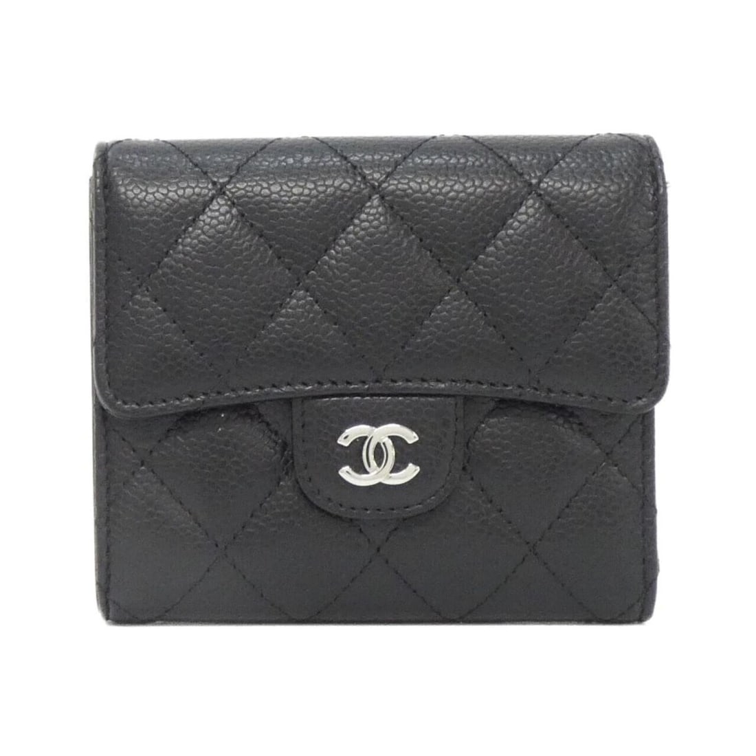 Chanel Timeless Classic Line AP0231 Wallet: --- Catalog ---Category: SizeSize (HxWxD): 10cm x 11.5cm x 2cm / 3.93'' x 4.52'' x 0.78''Category: DesignType: Wallet (tri-fold)Color: Black, BordeauxGender: Women,MenMaterial: Grained Calfskin