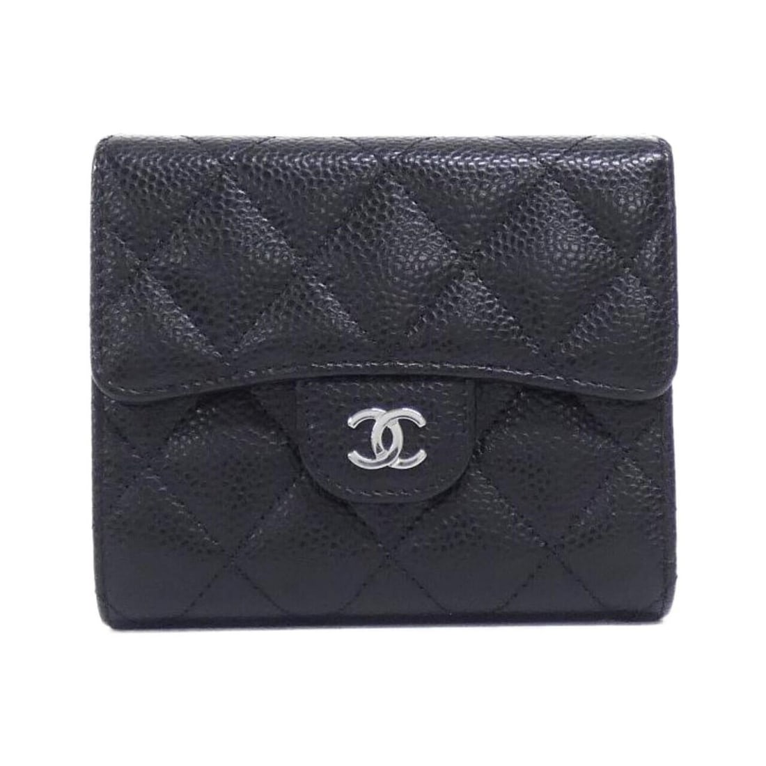 Chanel Timeless Classic Line AP0231 Wallet: --- Catalog ---Category: SizeSize (HxWxD): 11cm x 12cm x 2cm / 4.33'' x 4.72'' x 0.78''Category: DesignType: Wallet (tri-fold)Color: Black, BordeauxGender: WomenMaterial: Grained Calfskin Category: