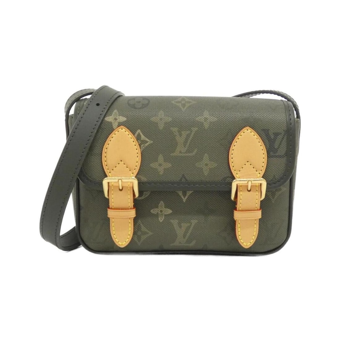 Louis Vuitton Monogram Surplus Satchel Wearable Wallet M26969 Shoulder Bag: --- Catalog ---Category: SizeSize (HxWxD): 15cm x 19cm x 7cm / 5.9'' x 7.48'' x 2.75''Category: DesignType: Shoulder bagColor: KhakiGender: Men,WomenMaterial: Coated canvas Hardware Color: