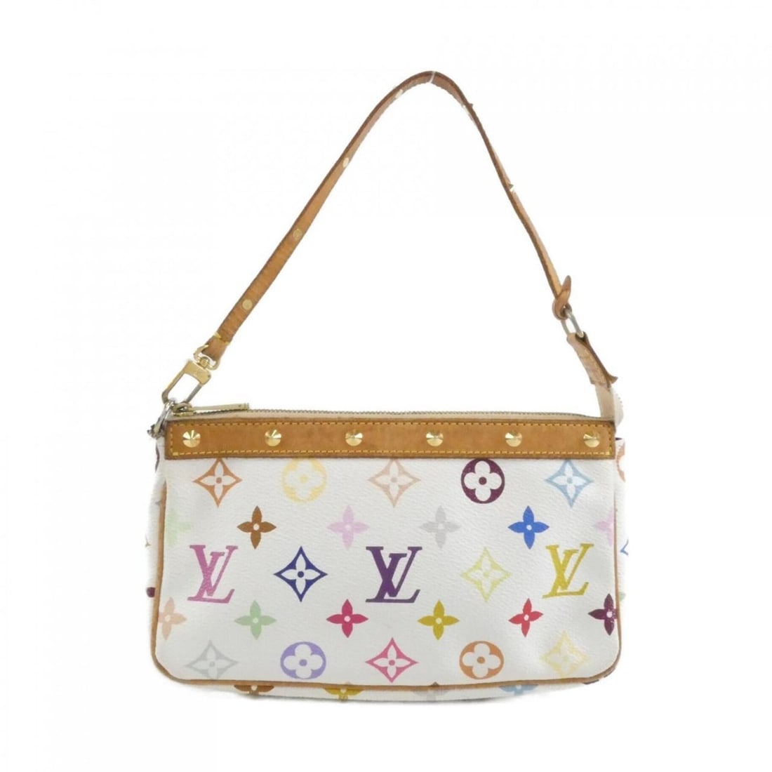 Louis Vuitton Multicolor Pochette Accessoires M92649 Accessory Pouch: --- Catalog ---Category: SizeWeight: 140g / 4.93oz.Size (HxWxD): 13cm x 21cm x 5cm / 5.11'' x 8.26'' x 1.96''Strap Length: 33cm / 12.99''Category: DesignType: Pochette, PouchColor: WhiteGender: